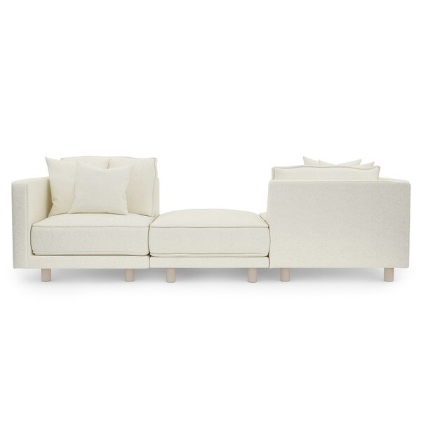 Oslo 3 Piece Sectional Tete A Tete